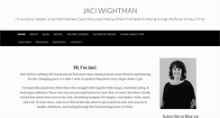 Desktop Screenshot of jaciwightman.com