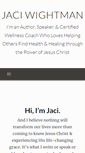 Mobile Screenshot of jaciwightman.com